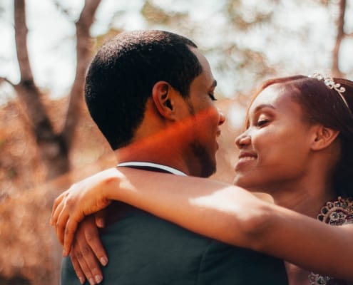 engaged-couple-smiling