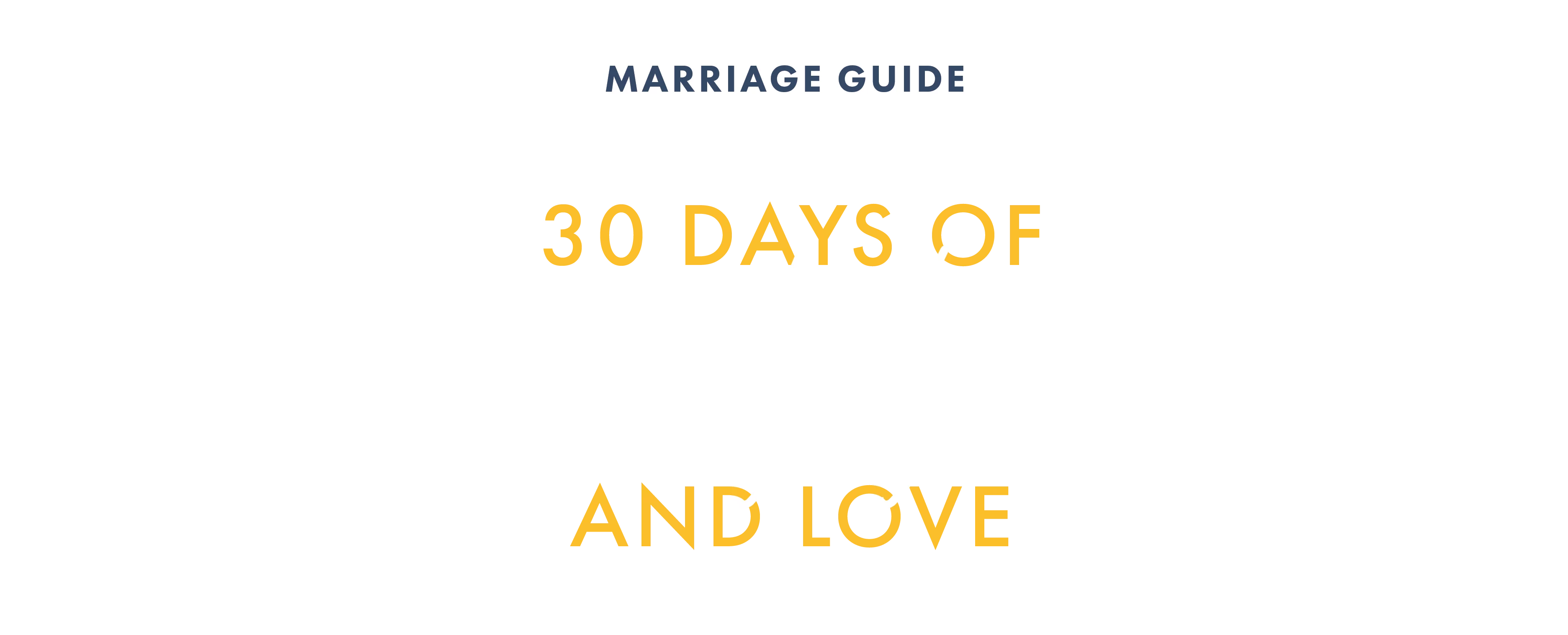30 days of gratitude in marriage logo