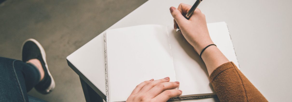 Writing new years resolution
