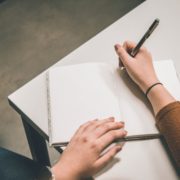 Writing new years resolution