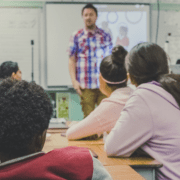 Kids in a classroom